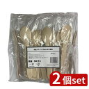 2個set Ks(Ks) 木製スプーン16cmポリ完封 50本入 | スプーン 木製スプーン 環境に優しい 16cm 160mm 木スプーン パーティー用品 食器 お弁当 使い捨て 使い捨てスプーン 森のスプーン 料理用 50本入 木製 食器セット 自然素材 ナチュラルスプーン