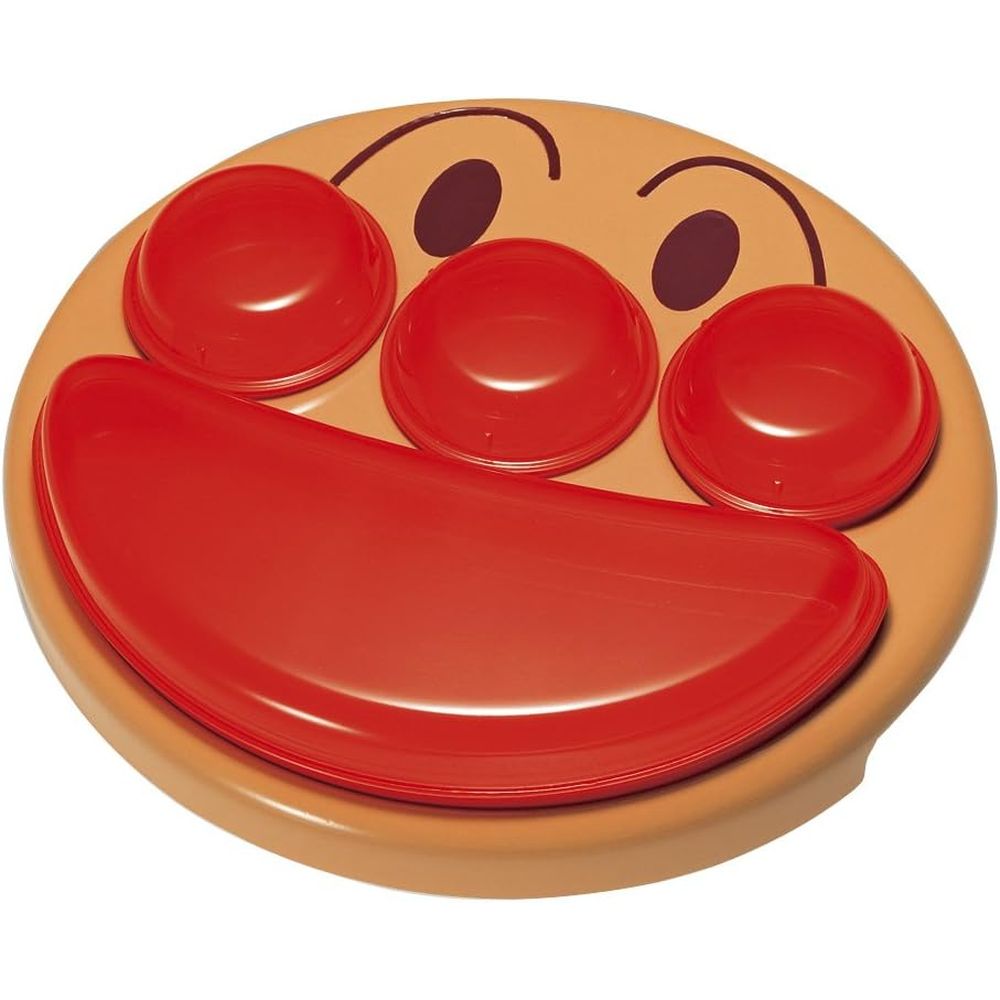 レック レックANフェイスランチ皿 T264 | アンパンマン ランチプレート フェイスランチ皿 子供用 プレ..