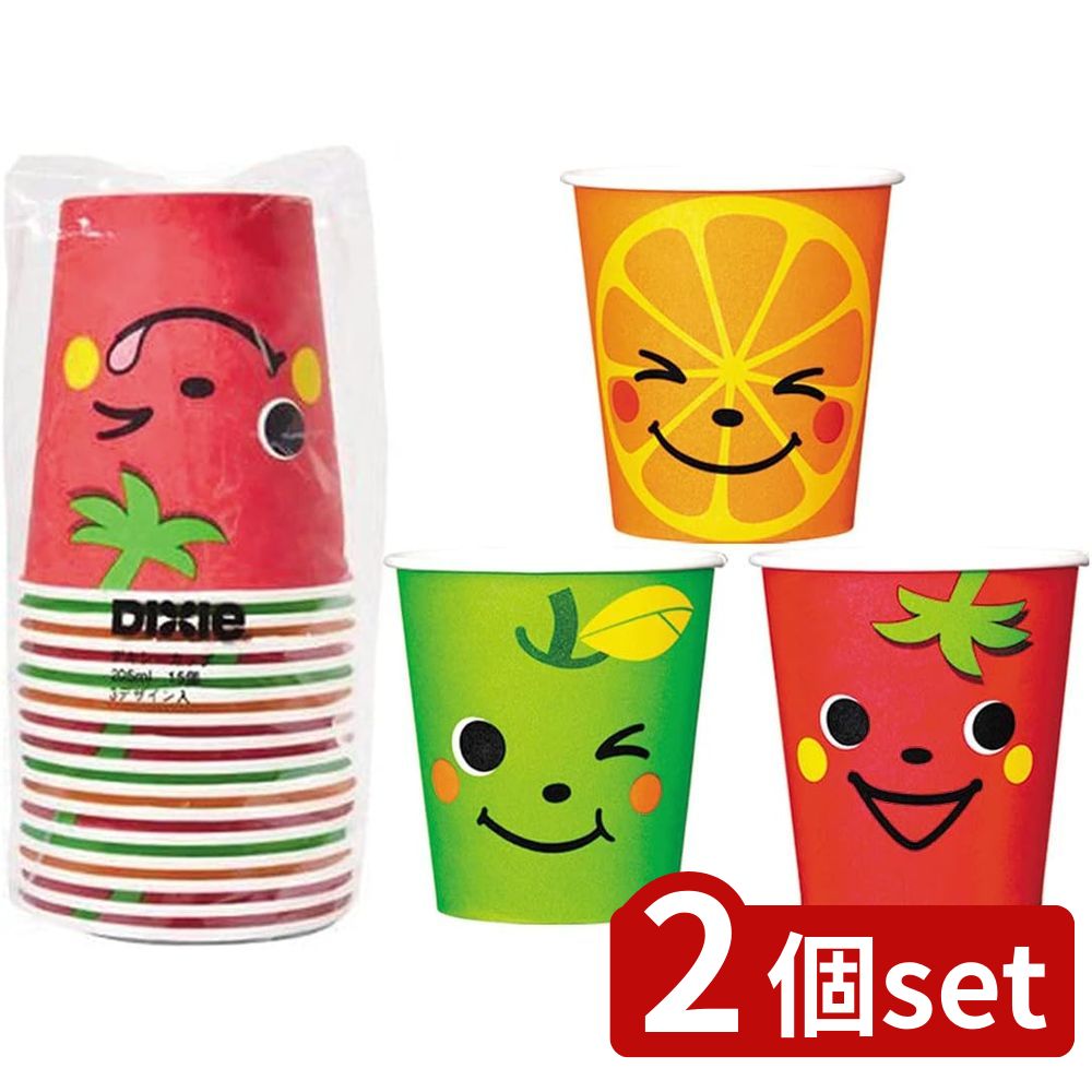 2個set 日本デキシー 大好きカップ205ml15個 KHN157DD | 大好きカップ ペーパーカップ 紙カップ 日本デ..