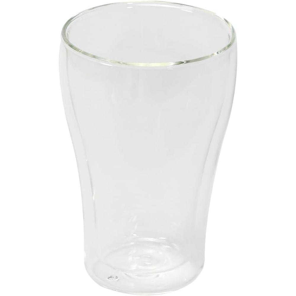 パール金属 L-7523 ガラス製ダブルウォールビアグラス410ml | ビアグラス ダブルウォール ガラス製 グラス ビールグラス パール金属 コップ 410ml ビアカップ 冷却 二重構造 結露しにくい 手の熱 流行 防止 洗える 食器洗い ビア