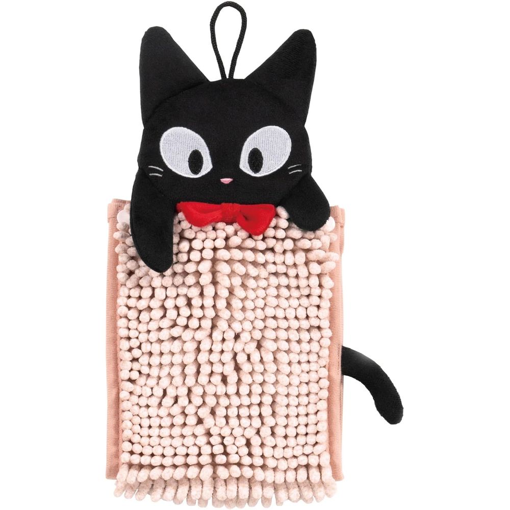 センコー MZもこもこジジ お手拭き ピンク | 魔女の宅急便 お手拭き もこもこ ジジ 吸水 速乾 タオル ..