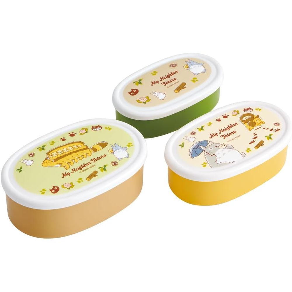 スケーター 抗菌シール容器3Pセットトトロネコバス | 抗菌 シール容器 保存容器 スケーター となりのト..