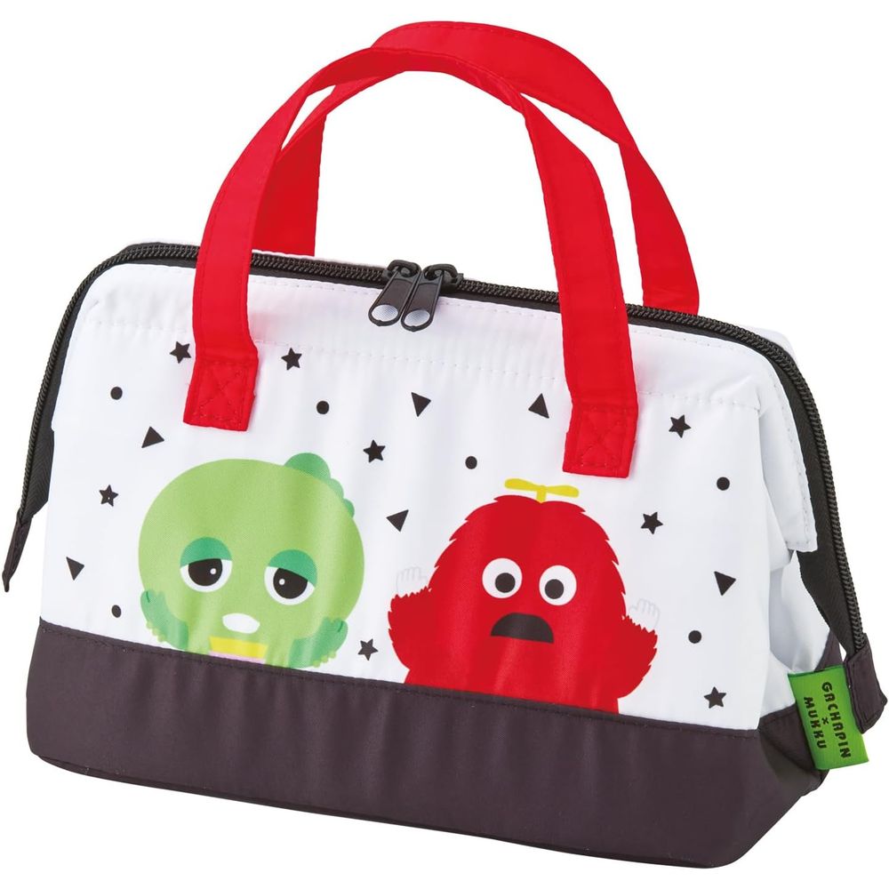 スケーター ガチャピンムック がま口型ランチバッグKGA1 | スケーター 保冷 ガチャピン ムック がま口 ランチバッグ がま口型ランチバッグ 保温 子供 大容量 弁当バッグ 弁当 大きめ ランチトートバッグ お弁当かばん ガチャピンムック キャラクター
