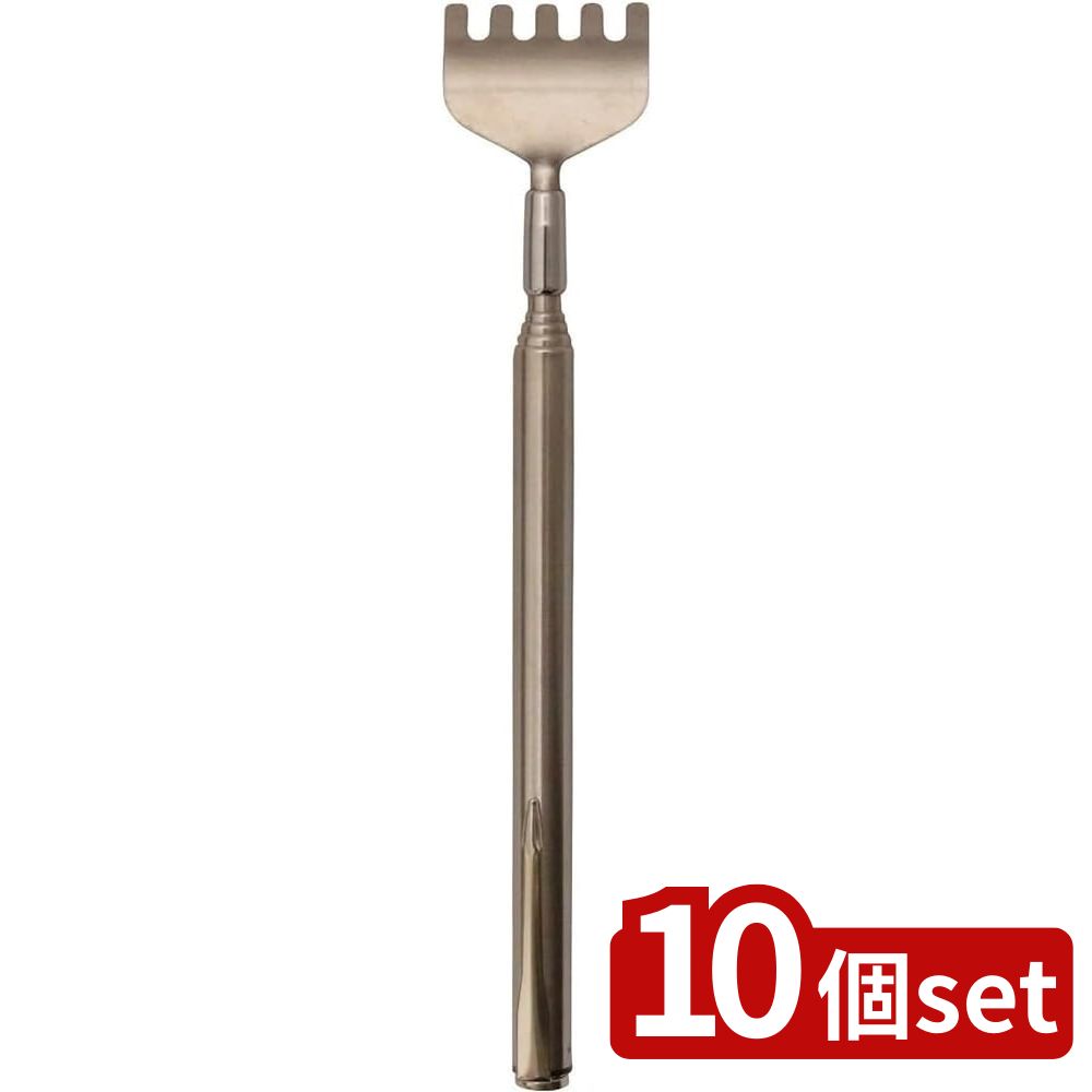 【10個セット】トレードワン 携帯用スクラッチャー マ・ゴ・ノ・テ シルバー | 携帯用スクラッチャー ..