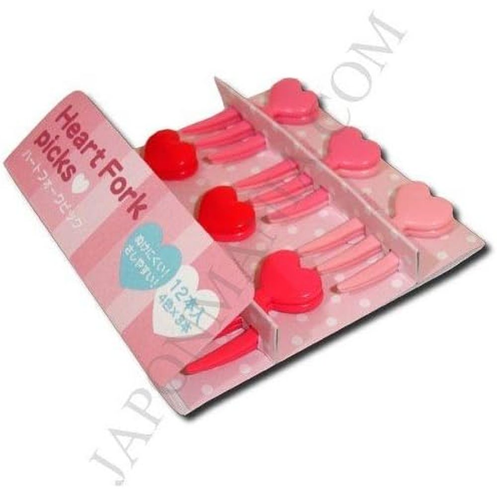 トルネ トルネ ハートフォークピック | トルネ ハートフォークピック キャラ弁 お弁当グッズ フォークピック ハートピック ピック お弁当 デコ弁 お弁当用ピック 子供用ピック キャラクター ピックセット 日本製 スチロール樹脂 ランチグッズ 食べやすい
