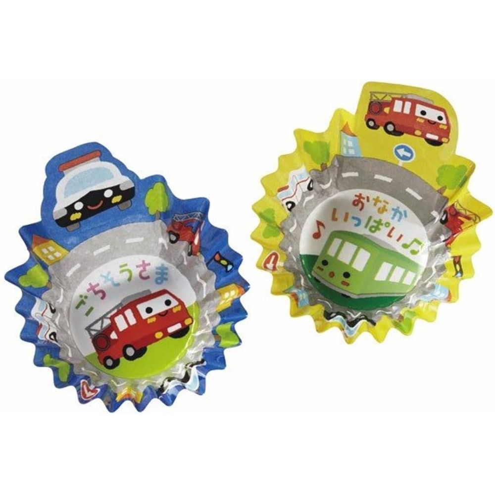 トルネ 抗菌抱きつきおかずカップ 丸 のりもの | キャラ弁 お弁当カップ お弁当グッズ デコ弁 のりもの..