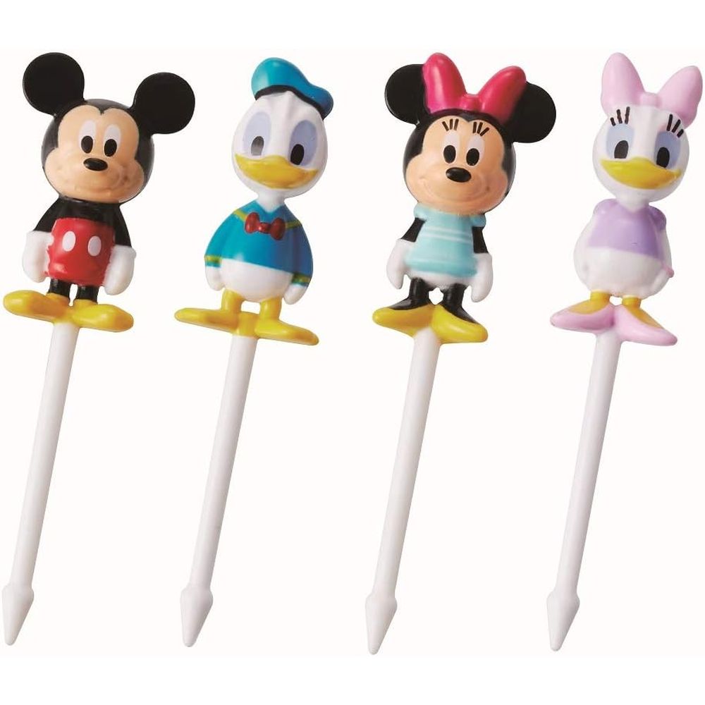 トルネ ミッキー&フレンズ ニコニコピック | ピック ニコニコピック ディズニー ミッキー ミニー ドナルド デイジー お弁当 かわいい キャラ弁 フレンズ トルネ 串 お弁当箱 幼稚園 保育園 園児 遠足 運動会 フードピック キャラクター キャラ 男の子 女の子