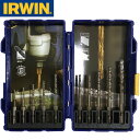 IRWIN(アーウィン) IR91000KIT ステンレス用六角軸ドリルビット10本セット 2.0〜6.0mm