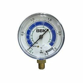 BBKテクノロジーズ RGBL-68 R-410A低圧連成計(青) ゲージ径：68φ