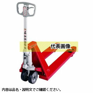 ビシャモン(スギヤス)　ハンドパレットトラック　低床Lタイプ　J-BM15M-L65　最大積載能力：1500kg [法人・事業所限定]