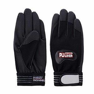 富士グローブ　高グリップ手袋　PUライナーα　ブラック　LLサイズ[0783]　1箱120双セット　：FG0208