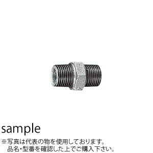 NP亜鉛メッキ　六角ニップル　規格：1/2　：FK1009