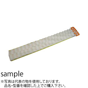 商品の特徴 波板を張るとき、波板マットを波板に貼って、もやとすき間をふさいでおくと、仕上がりが安定し、波板を補強します。 また風によるバタツキがなくなって、騒音、クギ抜け、垂木との接触によるヒビ割れも防ぎます。 サイズは幅1.5cm、長さ63cm、厚み6〜15mmです。 製品仕様 販売個数 1箱(6本入) サイズ 1.5cm×63cm×6-15mm ※カタログに記載の入り数は、1ケースの入り数となっております。 商品名にケース入り数の記載の無い場合は1個単位での販売となっておりますのでご注意ください。 ※定価改訂により、カタログに記載の価格に変更がある場合がございます。 ※取扱商品の仕様・容量・パッケージ等は予告なく変更となる場合がございます。 　