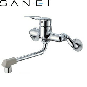 三栄水栓(SANEI)　K1700ED-4UR-13　シングル混合栓　キッチン用　：SB9333