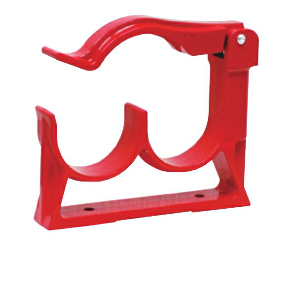 岩崎製作所　19QT75A-TW　吸管ホース用　アルミ製　吸管キャッチ3本用　たわら型