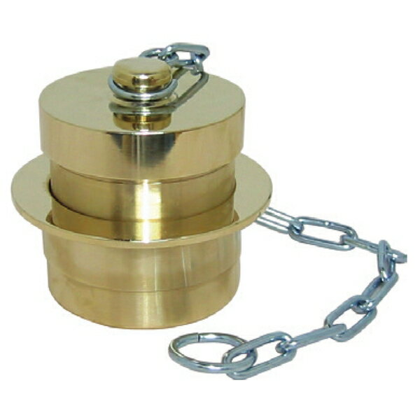 岩崎製作所　36H075A-C　アルミ製 H108 町野式男キャップ 鎖付き