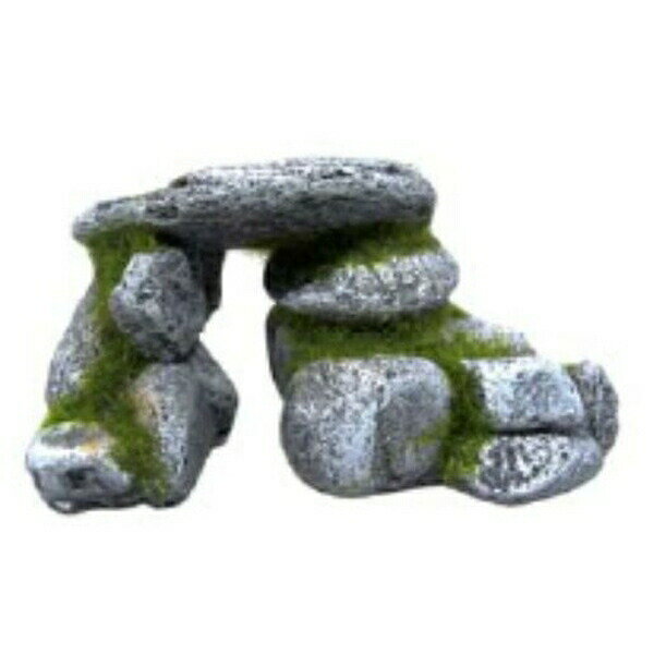 ◇ペットライブラリー aquaneru アクアリウムオーナメント ストーンアーチ S