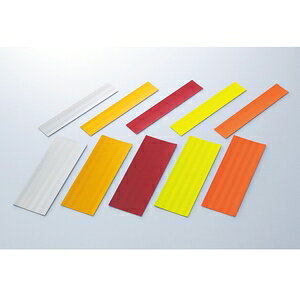 緑十字　高輝度反射シート　SL90-KYR　カラー：蛍光オレンジ　サイズ：90mm幅x250mm