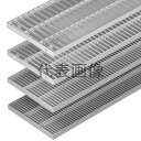カネソウ ステンレス製グレーチング SMQ 13032-15 本体のみ (1057523032) 300(W)×994(L)×32(h) すきま11mm 横断溝...