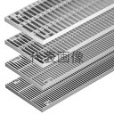 カネソウ ステンレス製グレーチング SMQL 13032-15 本体のみ (1057593032) 300(W)×994(L)×32(h) すきま11mm 横断...