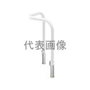 カネソウ 車止め YD6H5-DL(白) (1048426855) Φ60.5×800(H)×650(W) 色:白(焼付塗装) スチール製 脱着式 コーナー型 ...