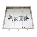 カネソウ フロアーハッチ MSES-M-450 (1060160501) 製品寸法(mm):450×450×50 充填用(充填深さ:23mm) 屋内外用 一般形...