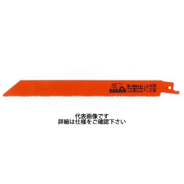 モトユキ セーバーソーブレード 鉄・ステンレス・非鉄金属用 BKRタイプ 全長254mm 10/14山 10本入 BKR-2504
