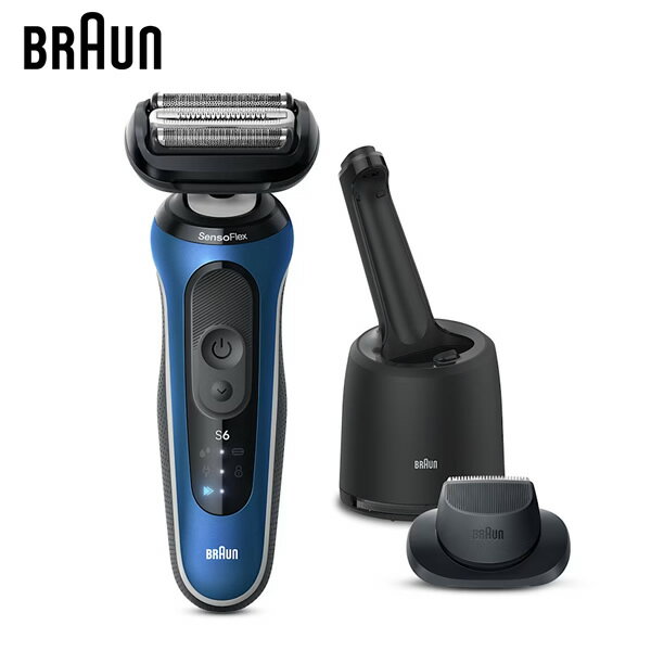 BRAUN(ブラウン) 密着シリーズ6 充電式シェーバー62-B7200cc ブルー