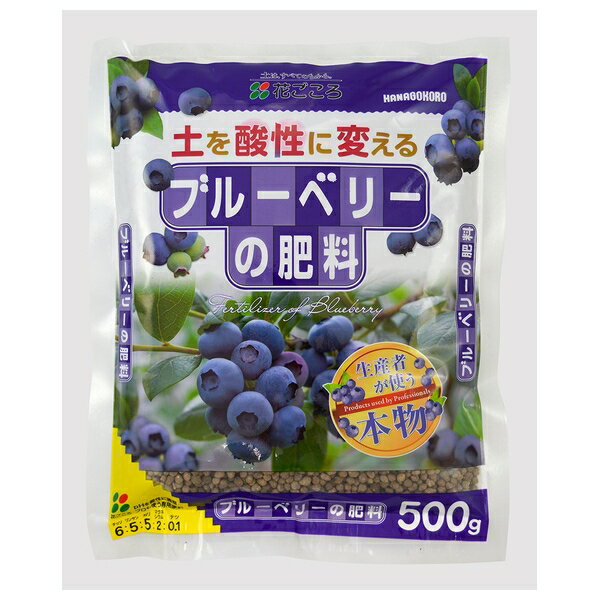 花ごころ ブルーベリーの肥料 500g [4977445053402]