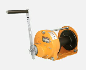 マックスプル 手動ウインチ SI型 ストッパー内蔵型ウインチ GM-10-SI [法人限定][送料別途お見積り]