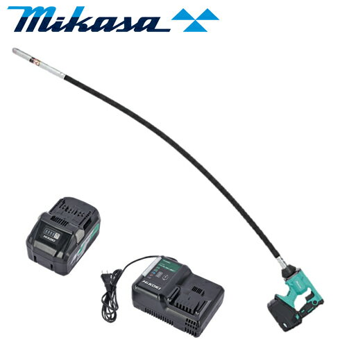 三笠産業　充電式バイブレーター　MUV-Fe28L EP エントリーパック(本体+充電器+バッテリ セット)　ホー..