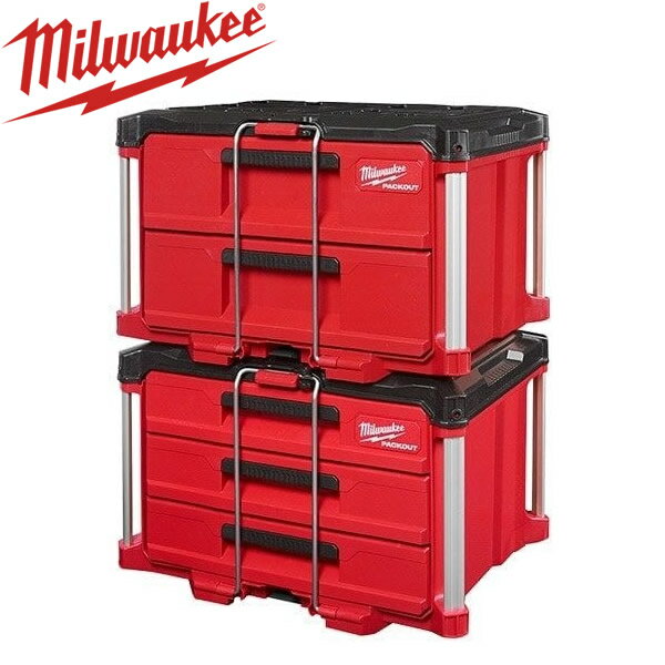 【在庫有・即納】 【送料無料】 デウォルト(DeWALT) TSTAK チェスト 2Drawers DEWALT DWST17804 収納ケース 工具収納 工具箱 ツールボックス