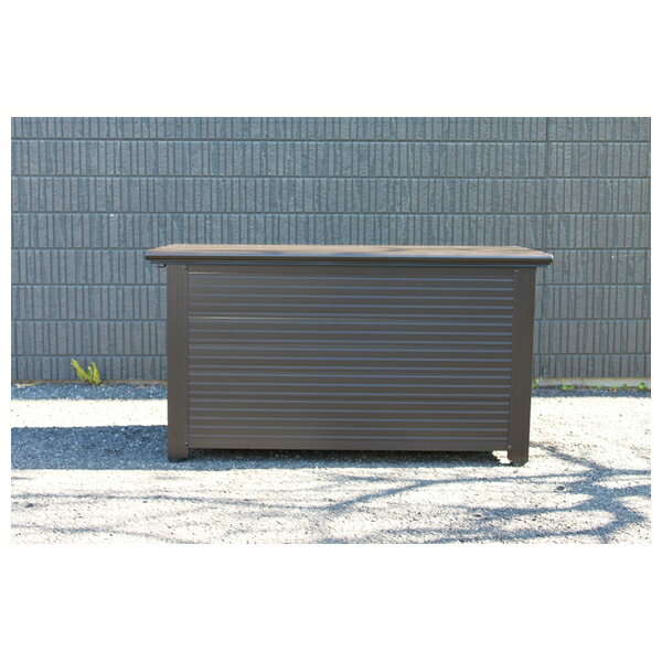 ダイマツ　ベンチボックス　AL-BS904549　カラー：茶　アルミ製 [時間指定不可]