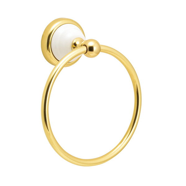 ゴーリキアイランド タオルリング CE 640134 バストイレタリー シリーズ セラミック（CE） クリアー仕上げ