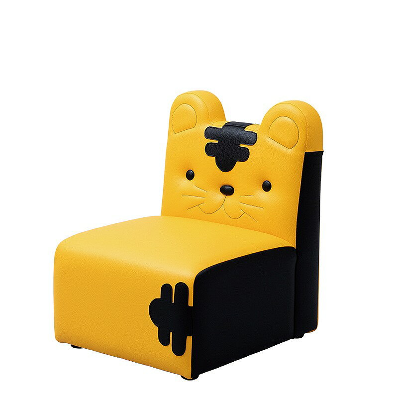 omoio(オモイオ) キッズソファ1P トラ KS-1P-TG(旧品番：AS-018) キッズソファ [法人限定]