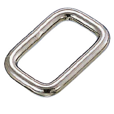 水本機械　ステンレス　四角リンク　品番：RQ-4-15　1個価格　（SUS304）　線径4mm