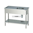 マルゼン ブリーム BSM1X-096RNH ステンレス製 一槽水切右 シンク左側 900×600×850mm SUS304 バック無 厨房 衛生的 [法人限定...