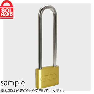 楽天セミプロDIY店ファーストSOL HARD （ソールハード）　No.2500　シリンダー南京錠　ツル長　50mm　普通品　単品