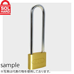 楽天セミプロDIY店ファーストSOL HARD （ソールハード）　No.2500　ステンロック南京錠　ツル長　40mm　普通品　単品