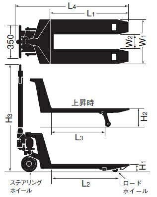 をくだ屋技研(O.P.K)　超低床型キャッチパレットトラック　CPL-10S-107　[配送制限商品] 3