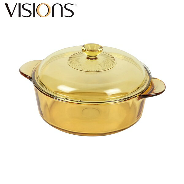 VISIONS(ビジョン) CP-8721 中が見える卓上鍋24cm ガラス鍋 両手鍋 耐熱ガラス【在庫有り】 | 両手鍋 ヴィジョン 鍋 耐熱ガラス ビジョン ガラス 直火 オーブン ビジョンズ 強化 保温 で ガラス鍋 卓上鍋 クックポット