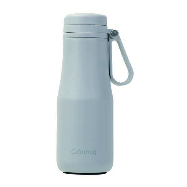 パール金属 HC-0046 カフェマグ ストラップマグ 350 (ホワイト) 水筒 マグボトル | カフェマグ ホワイト 水筒 ボトル マグ 保温 保冷 ストラップ付 ストラップ マグ350 マグボトル パール HC46 ステンレス製 携帯用