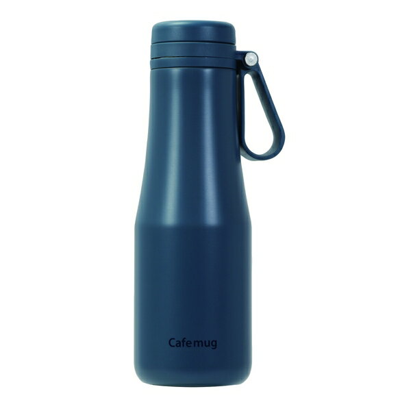 【2個セット】HC-0047 カフェマグ ストラップマグ 500 (ブルーグレー) 水筒 マグボトル | ブルーグレー カフェマグ 水筒 ストラップ マグ500 ボトル マグ 保温 保冷 マグボトル パール HC47 ステンレス製 携帯用 まほうびん