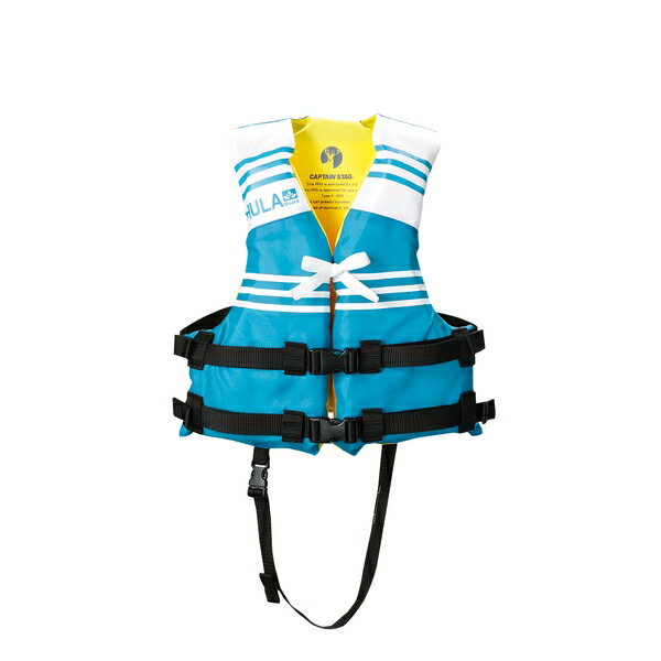 【お得な2個セット】CAPTAIN STAG(キャプテンスタッグ)HULA ライフジャケット子供用 TypeF(ブルー) US-3004 | ブルー 救命胴衣 ...