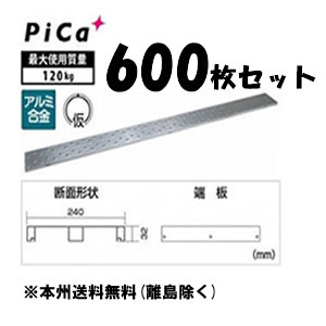 ピカ(Pica) アルミ製足場板 片面使用型足場...の商品画像