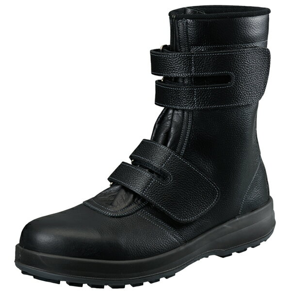 楽天セミプロDIY店ファーストシモン　安全靴　WS38黒　長編上靴　ウォーキングセフティシリーズ（1630120）