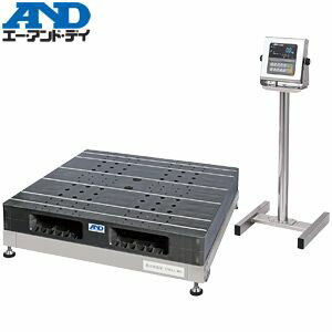 エー・アンド・ディ(A&D)　SN-1200KWP　防塵・防水　パレット一体型　デジタル台秤(はかり)　[ひょう量：1200kg] 本体のみ　校正なし