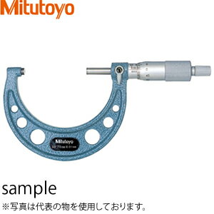 ミツトヨ(Mitutoyo)　OM-100(103-140)　アナログ標準外側マイクロメータ　測定範囲：75〜100mm