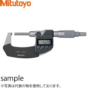 ミツトヨ(Mitutoyo)　OMV-25MX(406-250-30)　デジマチック直進式外側マイクロメータ　測定範囲：0〜25mm