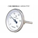 佐藤計量器 バイメタル式温度計 BM-T-75S/2110-10 BM-T-75S-050060